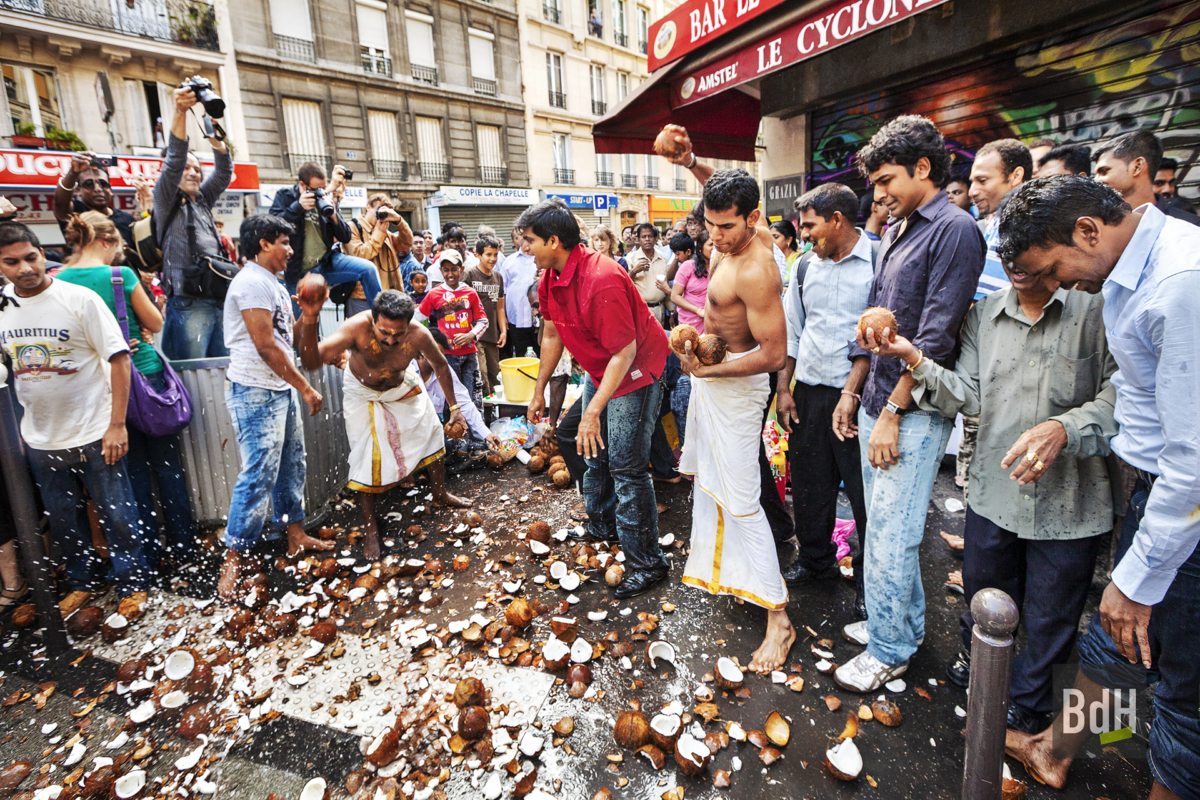 Fête de Ganesh le 30 août 2009 à Paris, France